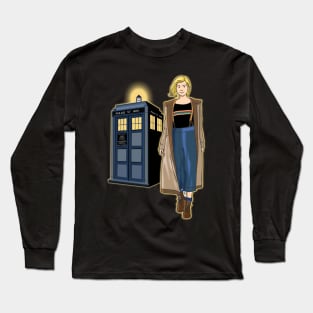 THE DOCTOR IS IN ! (SMOOTH VERSION) Long Sleeve T-Shirt